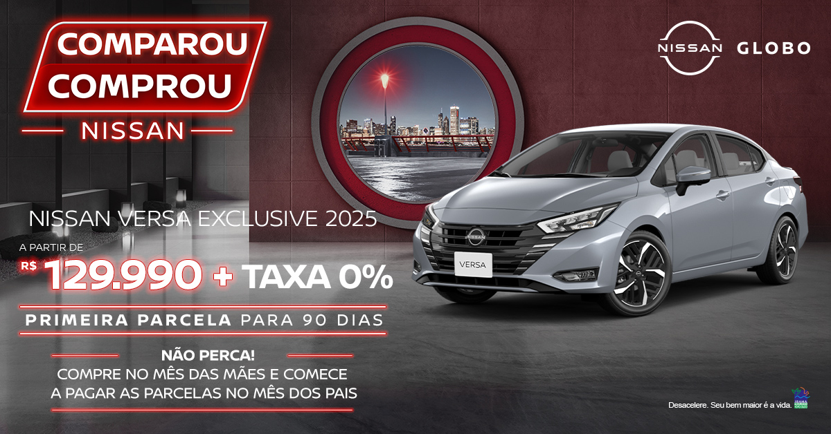 Novo Nissan Versa